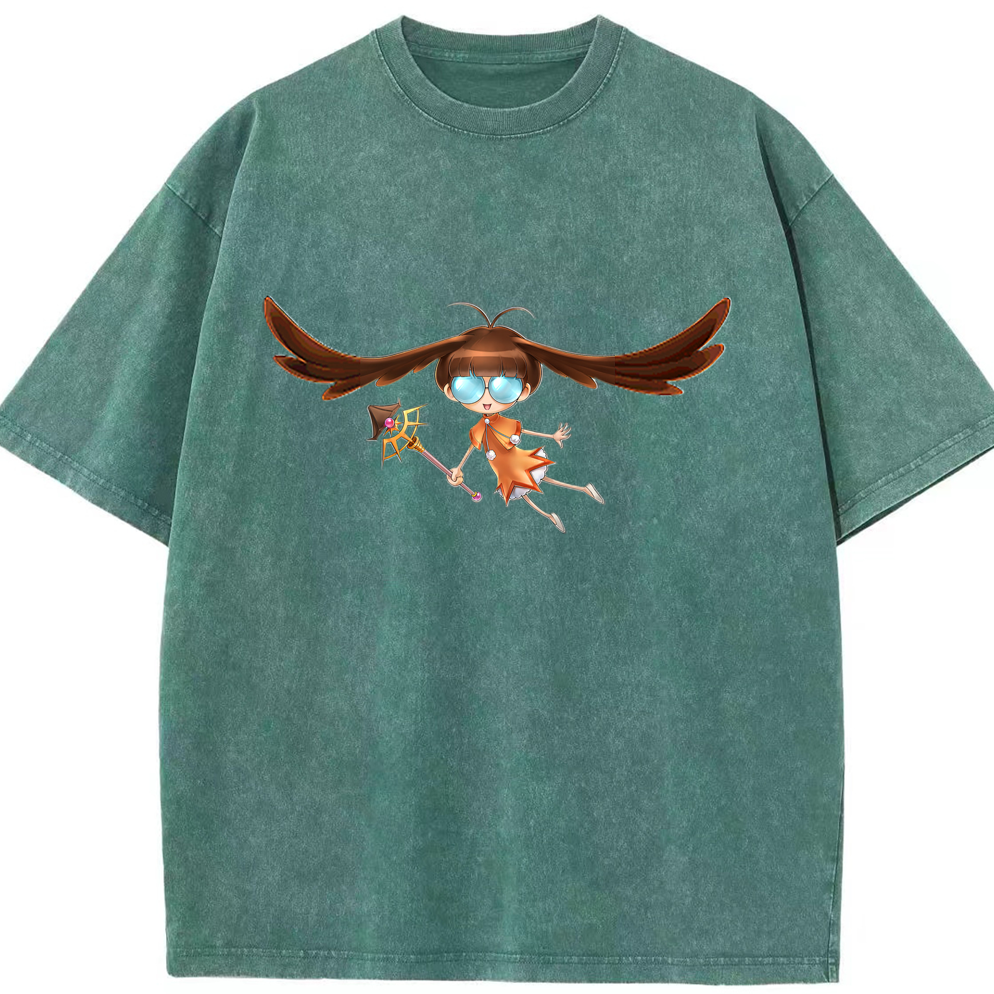 （画像用） 遊☆戯☆王 Yu-Gi-Oh! 綿100% ヴィンテージ風 半袖Tシャツ（フロントプリント）